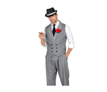 Costume Gangster Completo Gessato