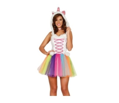 Costume Unicorno Sexy Arcobaleno